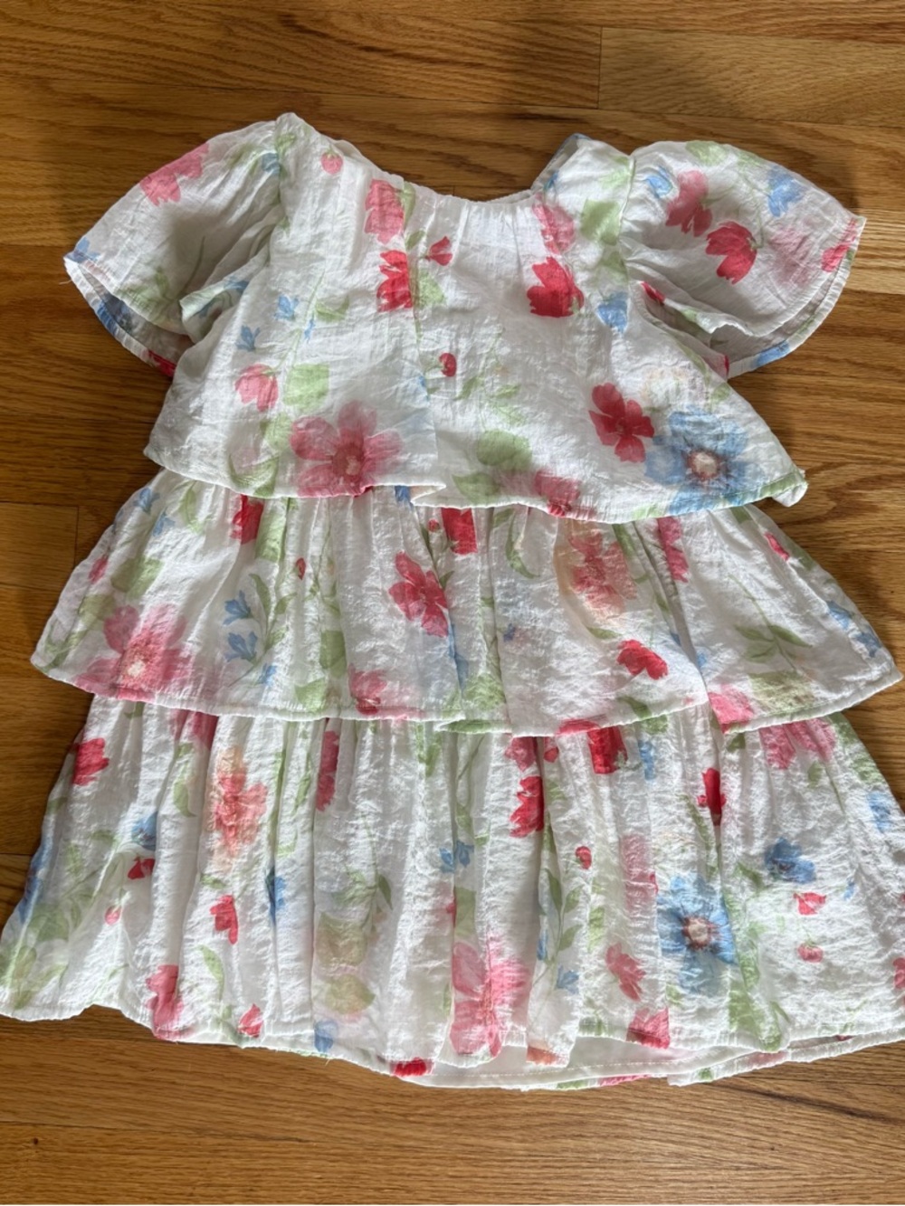 Toddler Girl Floral Dress